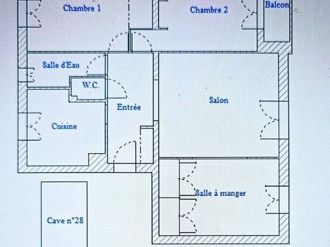  Appartement � vendre 3 pi�ces 69 m�