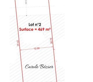 Terrain � vendre 469 m�