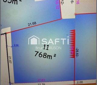  Terrain � vendre 768 m�