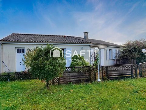   Maison plain-pied et grand jardin proche de Jonzac Maison - 4 pi�ce(s) - 90 m�