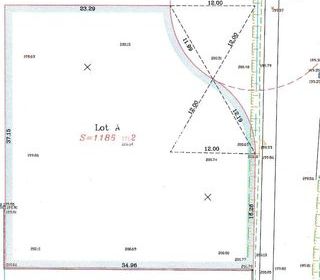  Terrain � vendre 1186 m�