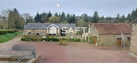   Ancien corps de ferme d�pendances sur 2.4 hectares Maison - 6 pi�ce(s) - 168 m�