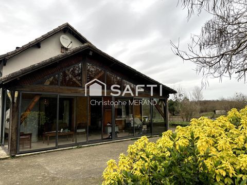   En pleine campagne grande maison de 176 m2 sur plus de 9000 m2 de terrain Maison - 11 pi�ce(s) - 176 m�