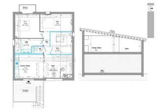  Appartement � vendre 4 pi�ces 47 m�