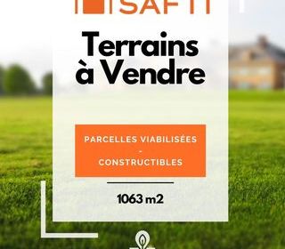  Terrain � vendre 1063 m�