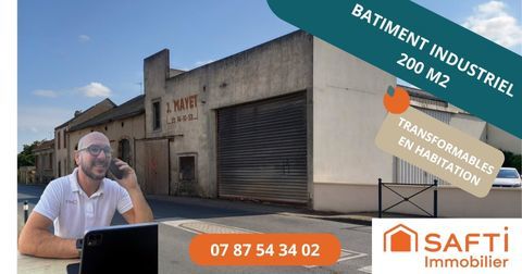 BATIMENT INDUSTRIEL 200 M2 105500 79300 Bressuire