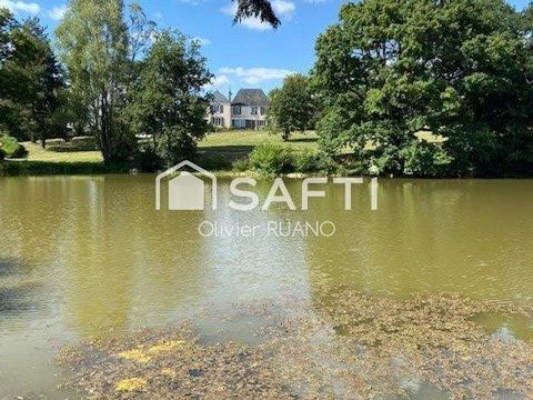   Propri�t� 263 m� de 7 hectares avec �tang Maison - 5 pi�ce(s) - 262 m�