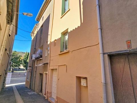   Maison de village T4 avec grenier am�nageable � Camplong (34600) � Id�al premier achat ou pied-�-terre Maison - 4 pi�ce(s) - 67 m�