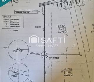  Terrain � vendre 604 m�