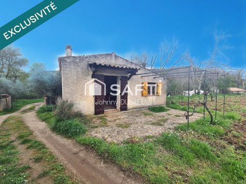   Cabanon de 22 m� sur grand terrain de 2620m2 � Carnoules Maison - 1 pi�ce(s) - 22 m�
