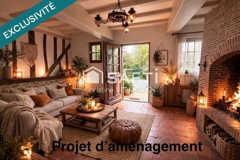   Coup de c�ur au calme, maison avec terrain, jolie mare Maison - 5 pi�ce(s) - 71 m�