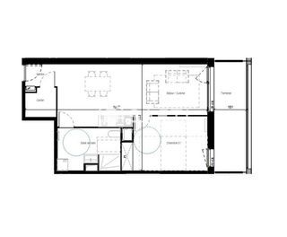  Appartement � vendre 2 pi�ces 53 m�