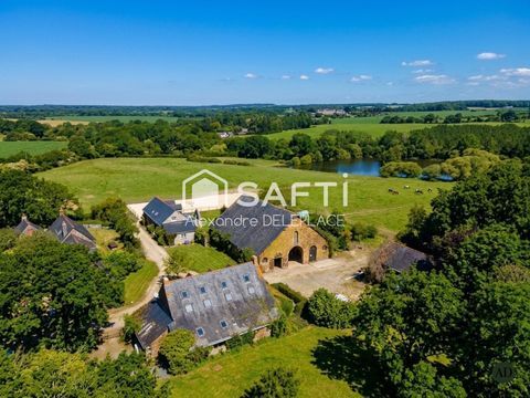   Domaine �questre 10 ha avec �tang et 3 maisons Maison - 15 + pi�ce(s) - 400 m�