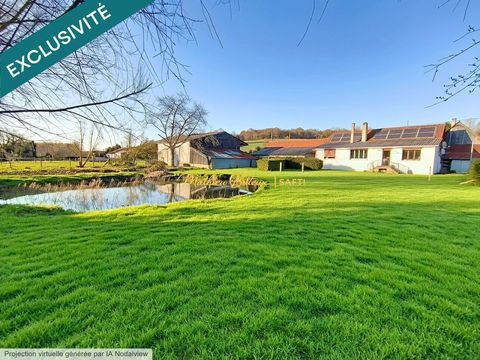   Maison � r�nover avec �tang et d�pendances. Maison - 5 pi�ce(s) - 96 m�