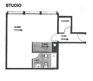  Appartement � vendre 1 pi�ce 35 m�