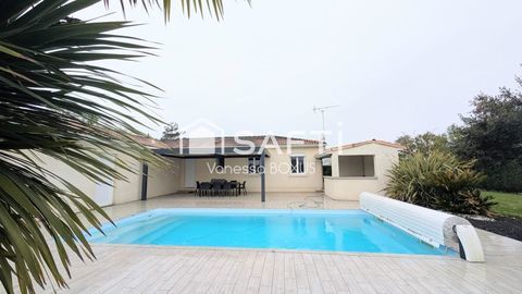   Maison de plain pied � Marcellus avec piscine, panneau photovolta�que et appartement Maison - 7 pi�ce(s) - 149 m�