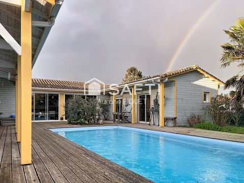   Maison � ossature bois avec piscine Maison - 4 pi�ce(s) - 150 m�