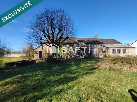  Maison � r�nover au c�ur de Montcresson Maison - 6 pi�ce(s) - 60 m�