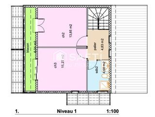  Maison 4 pi�ces 90 m� Le moule