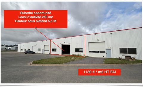 Locaux d'activit&eacute; Douvres la D&eacute;livrande 239 m2 270300 14000 Caen