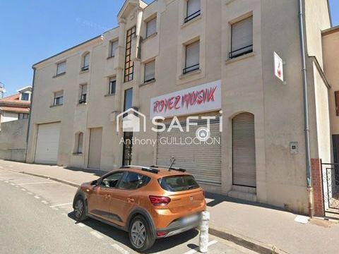 Grand local commercial avec entrep&ocirc;t � Reims centre 534000 51100 Reims