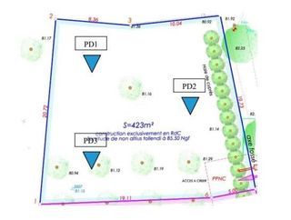  Terrain � vendre 423 m�