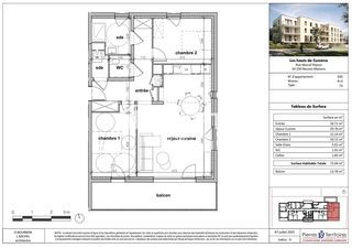  Appartement � vendre 3 pi�ces 72 m�