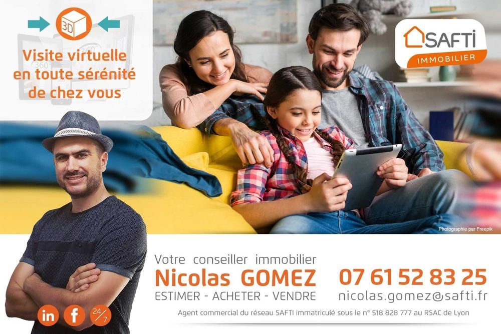 � vendre  Maison Saint-Cyr-au-Mont-d'Or (69450)