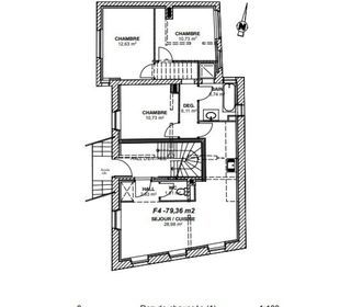  Appartement � vendre 4 pi�ces 79 m�