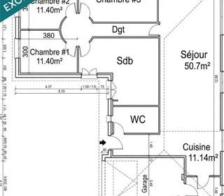  Maison 5 pi�ces 125 m� Wanquetin