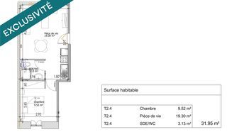  Appartement � vendre 2 pi�ces 32 m�