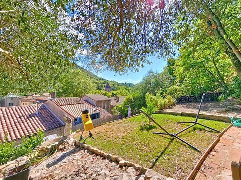   Charmante maison r�nov�e avec jardin et garage � Lunas (34650) Maison - 6 pi�ce(s) - 140 m�