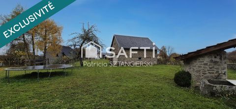   Maison en pierres au calme avec garage et terrain clos. Maison - 4 pi�ce(s) - 87 m�