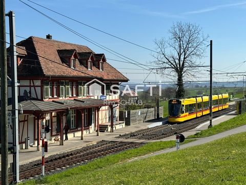   LEYMEN : Villa d'architecte � 3 min Suisse / 25 min B�le � Terrain 35 ares Maison - 6 pi�ce(s) - 218 m�