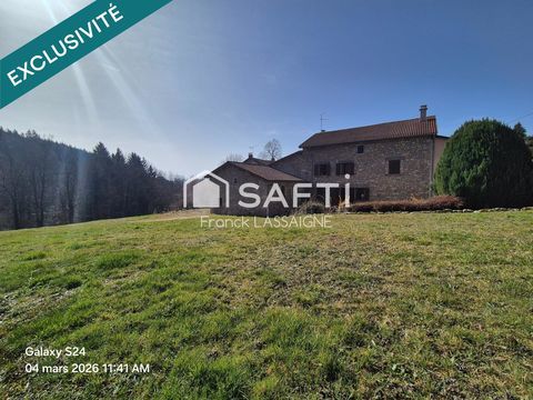   Maison en pierres sur terrain 4410m� + d�pendances Maison - 5 pi�ce(s) - 79 m�