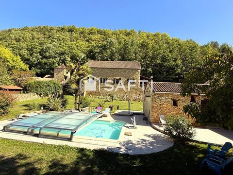   Superbe Long�re avec belle grange et d�pendance et piscine Coux et Bigaroque Maison - 5 pi�ce(s) - 142 m�