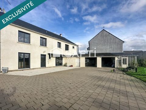   A 20 minutes d'Angers, venez d�couvrir cette grande maison familiale. Maison - 6 pi�ce(s) - 172 m�