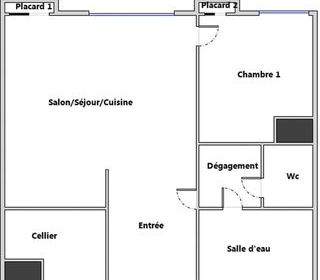  Appartement � vendre 2 pi�ces 32 m�