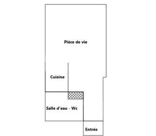  Appartement � vendre 1 pi�ce 27 m�