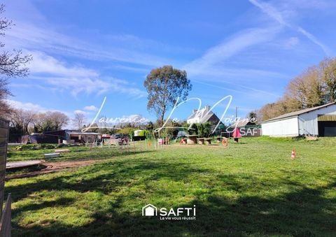 Un ensemble unique &agrave; d&eacute;couvrir, une pension canine (en sus le fonds, une maison en pierre avec d&eacute;pandances, terrain) 245000 29800 La martyre