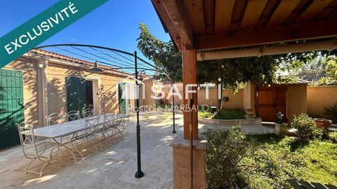   Villa de Plain Pied, 4 chambres, sur 593 m� cl�tur�, en excellent �tat. Maison - 5 pi�ce(s) - 190 m�