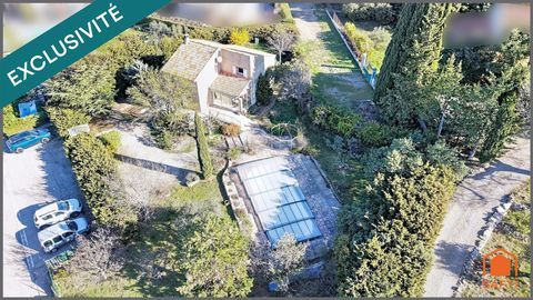   Villa de 91m� sur 1376m� de terrain clos avec piscine Maison - 6 pi�ce(s) - 91 m�