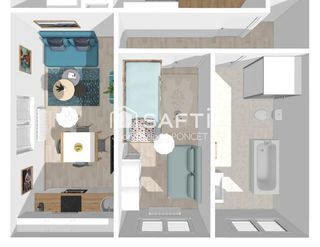  Appartement � vendre 1 pi�ce 30 m�