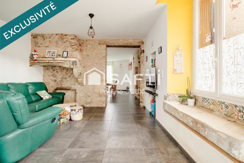   Maison de village 168m2 r�nov�e, avec garage et terrain Maison - 6 pi�ce(s) - 168 m�