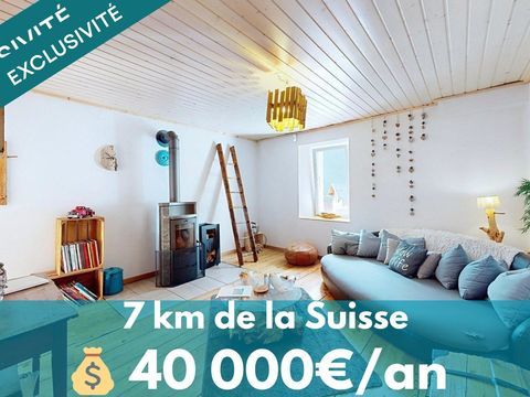   40 000�/an � 7 km de la Suisse ! Maison - 5 pi�ce(s) - 116 m�