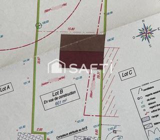  Terrain � vendre 601 m�