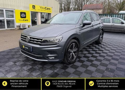 Volkswagen Tiguan 1.4 TSI 150 BLUEMOTION CARAT DSG BVA 2018 occasion Orgeval 78630