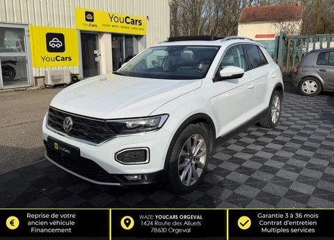 Volkswagen T-ROC 2.0 TSI 190 CARAT EXCLUSIVE 4MOTION DSG BVA 2018 occasion Orgeval 78630
