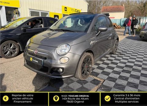 Fiat 500 CABRIOLET 1.2 70 LOUNGE START-STOP 2013 occasion Orgeval 78630