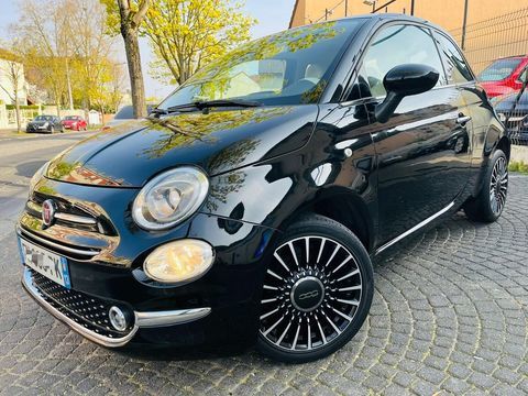 Fiat 500 S&eacute;rie 4 MY17 16s Black Lounge -1.2 Bv5 71cv - Crit'R 1 / Toi 2018 occasion Houilles 78800